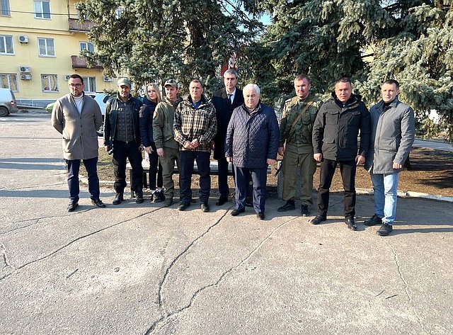 Айрат Гибатдинов посетил Луганскую Народную Республику