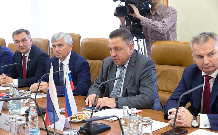 Встреча руководителей групп дружбы между Советом Федерации и Национальным советом Словакии