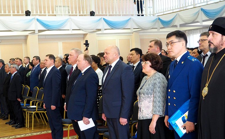 Вячеслав Наговицын принял участие в торжестве в честь 25-летия Конституции Бурятии