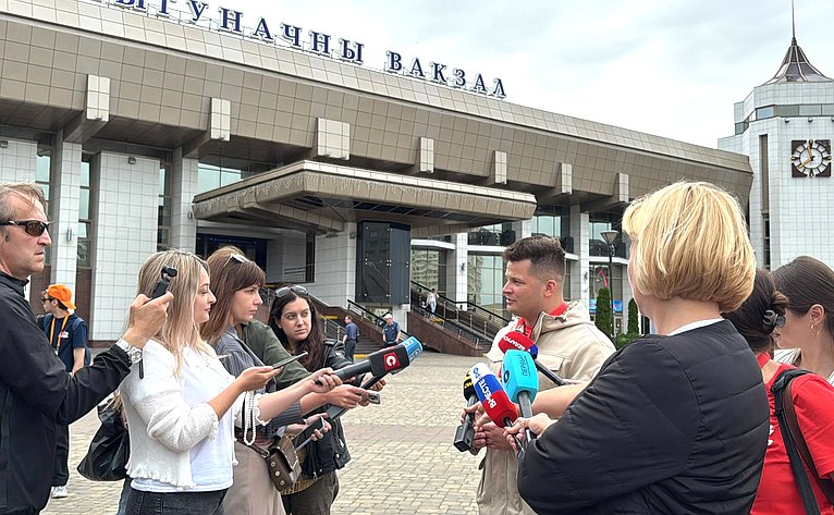 Участники проекта «Поезд Памяти» посетили Гродно