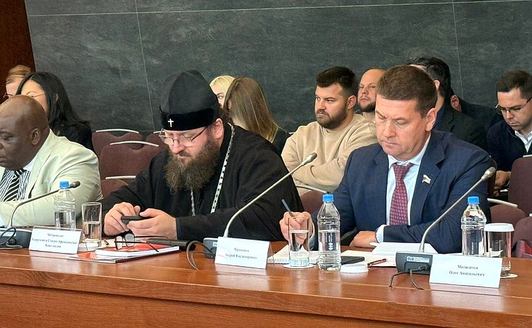 Андрей Чернышев принял участие в заседании круглого стола «Россия — Африка: актуальные вызовы»