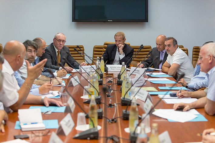 Заседание рабочей группы Экспертного совета при СФ по законодательному обеспечению ОПК и ВТС