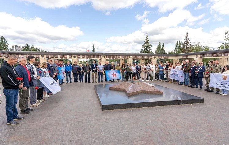 Александр Терентьев принял участие в мероприятиях, посвященных 55-летию поискового движения Татарстана «Снежный десант»