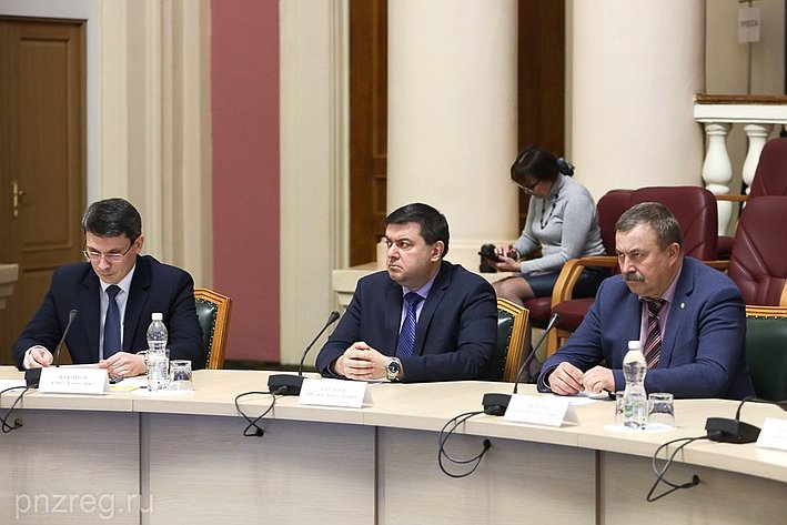 Николай Кондратюк принял участие в заседании Ассоциации промышленников Пензенской области