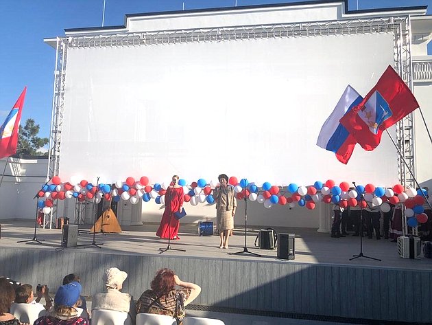 Екатерина Алтабаева приняла участие в мероприятиях, приуроченных ко Дню России и Дню города Севастополя