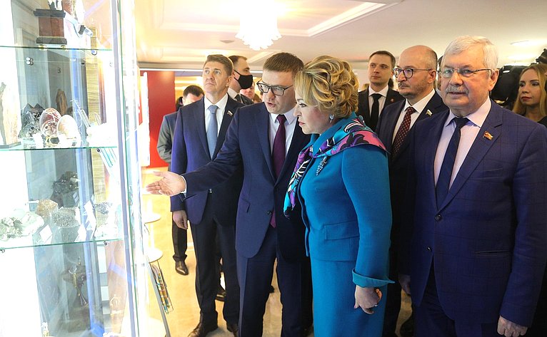 Открытие выставки Челябинской области в Совете Федерации