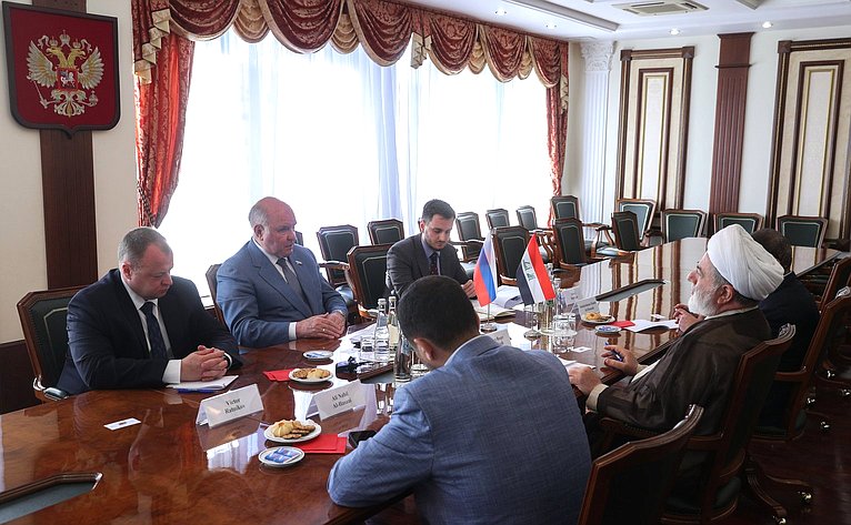 Григорий Карасин провел встречу с Председателем Высшего исламского совета Ирака Хумамом Хамуди