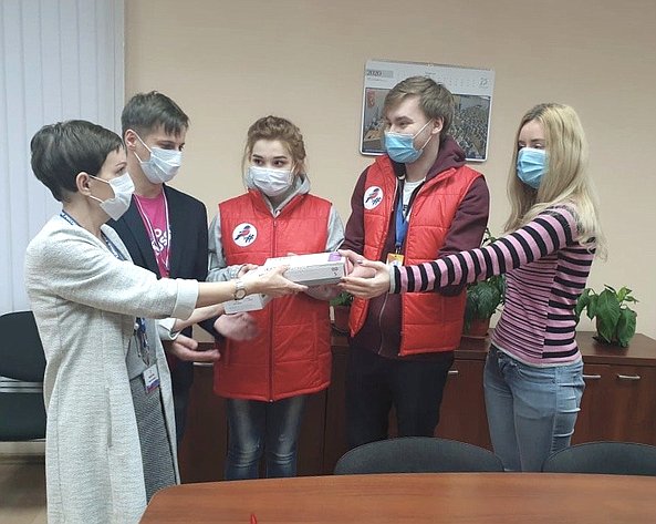 Встреча Татьяны Кусайко с волонтерами