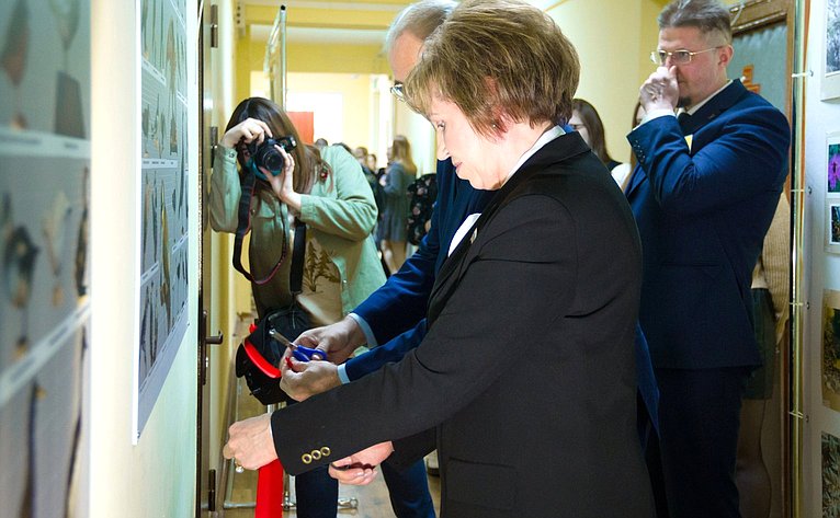 Людмила Скаковская посетила открытие естественно-научной коллекции, которое состоялось в стенах биологического факультета Тверского государственного университета