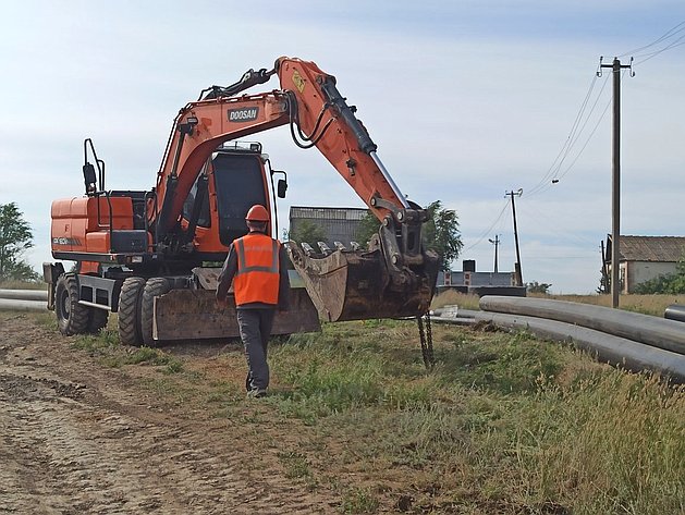 Олег Алексеев посетил Краснокутский район Саратовской области