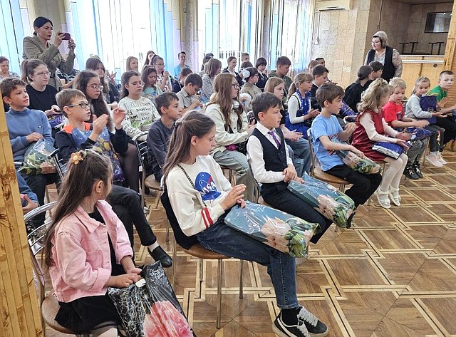 Ольга Бас посетила город Ровеньки Луганской Народной Республики