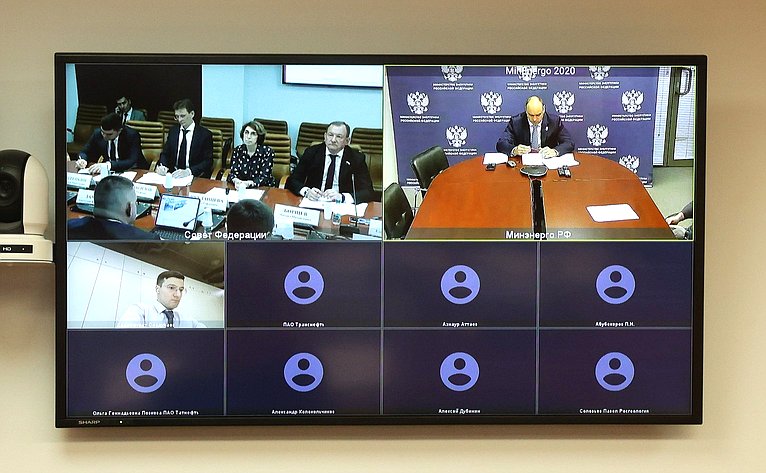 Круглый стол Комитета СФ по экономической политике на тему «Технологическое лидерство в нефтегазовом секторе»