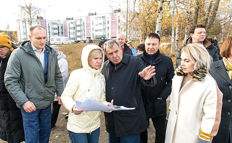 Сенаторы в рамках подготовки к Дням Республики Карелия в Совете Федерации посетили ряд объектов в Петрозаводске