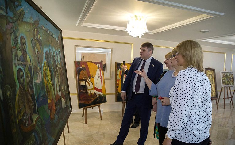 Открытие выставки «Россия – Африка»: диалог цивилизаций» в Совете Федерации