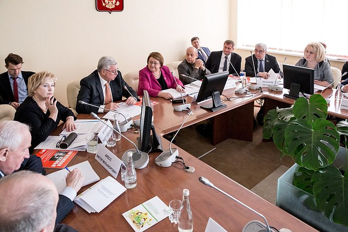 З. Драгункина на выездном заседании комитета