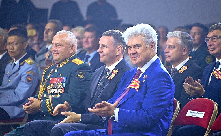 Виктор Бондарев принял участие в торжественных мероприятиях, посвящённых 80-летию Победы над милитаристской Японией и окончания Второй мировой войны