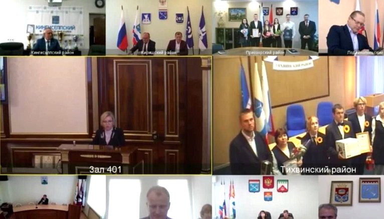 Сергей Перминов по ВКС принял участие в заседании правительства Ленинградской области