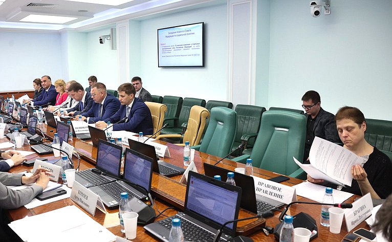 Заседание Комитета Совета Федерации по социальной политике