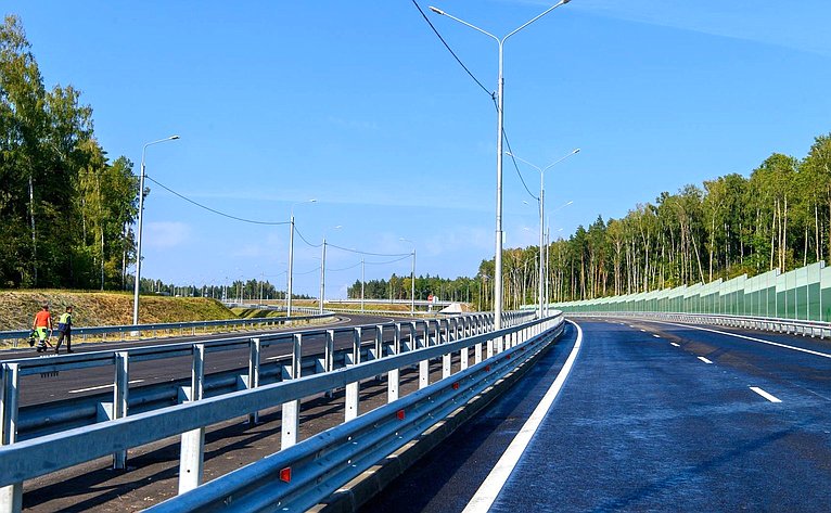 Завершено строительство автодороги Северного обхода города Калуги