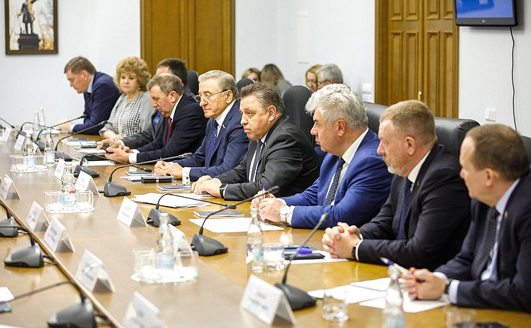Выездное совещание Комитета СФ по Регламенту и организации парламентской деятельности в г. Воронеже