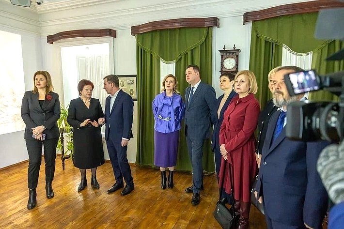 Инна Святенко приняла участие в открытии «Дома П.Е. Чехова» в городе Таганрог