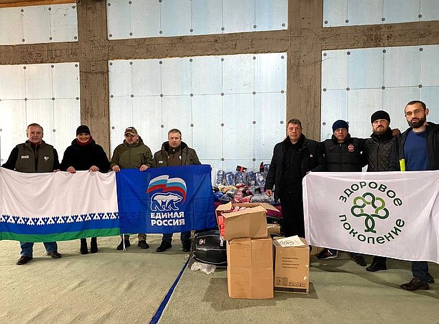 Денис Гусев в рамках гуманитарной миссии побывал в Луганской Народной Республике