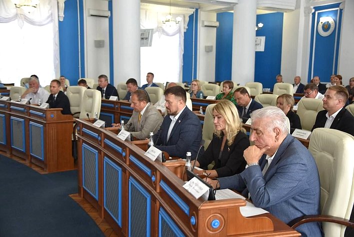 Екатерина Алтабаева приняла участие в пленарном заседании Законодательного собрания города Севастополя