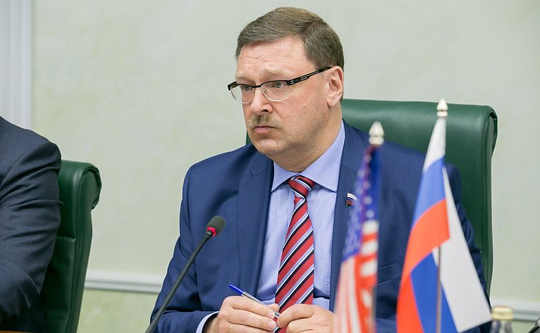 Председатель Комитета СФ по международным делам Константин Косачев