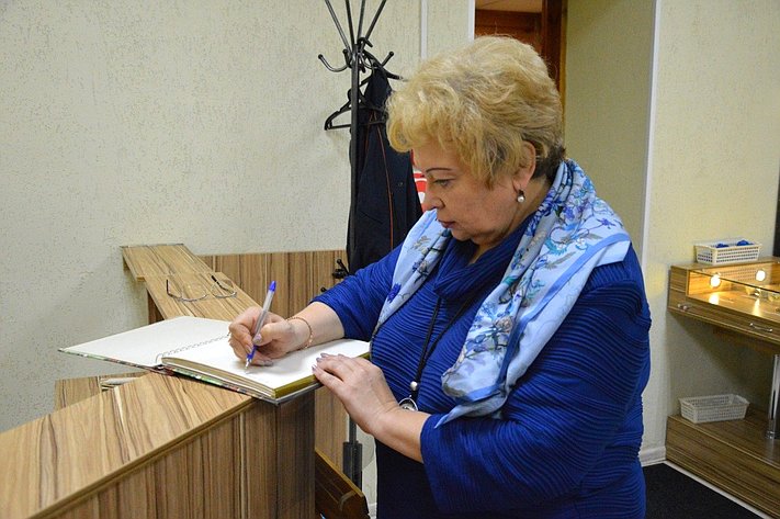 Оксана Хлякина посетила социальные объекты Липецкой области