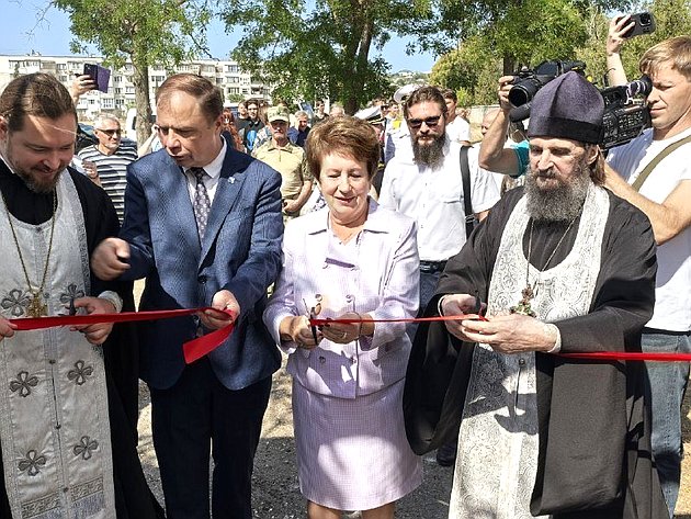 Екатерина Алтабаева приняла участие в торжественных мероприятиях, посвященных памятной дате — завершению Первой обороны Севастополя