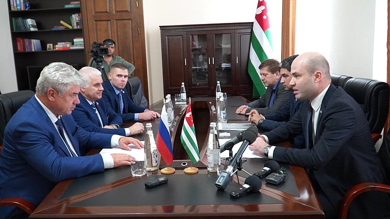 Состоялось заседание Комиссии по сотрудничеству Совета Федерации и Народного Собрания – Парламента Республики Абхазия