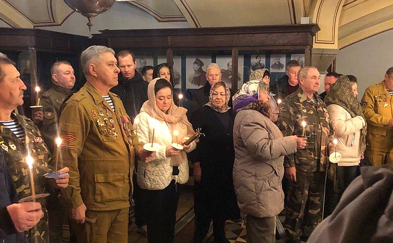 Лариса Мельник приняла участие в торжественных мероприятиях, посвящённых Дню памяти россиян, исполнявших служебный долг за пределами Отечества