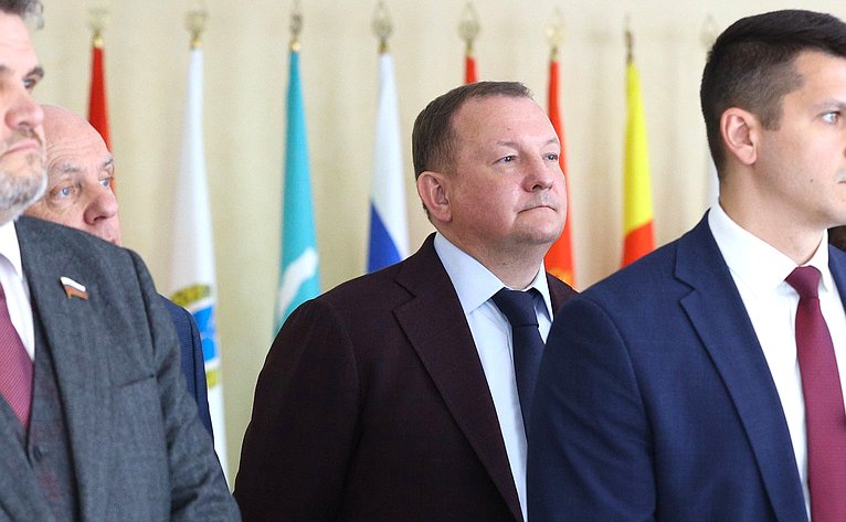 Открытие в Совете Федерации выставки «Гордость. Вдохновение. Мечта», посвященной 80-летию атомной промышленности