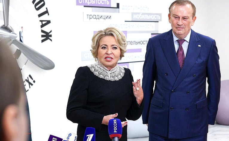 Валентина Матвиенко приняла участие в торжественном открытии Гатчинского центра образования «Высший пилотаж»