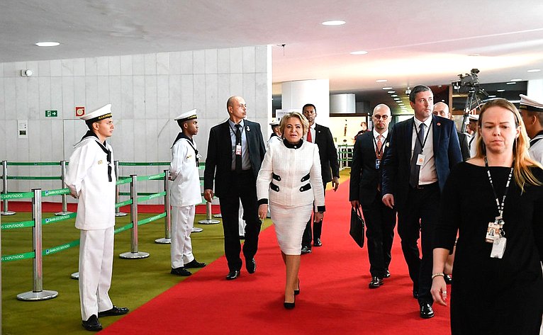 Председатель Совета Федерации приняла участие в церемонии инаугурации Президента Бразилии
