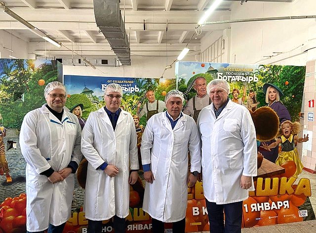 Айрат Гибатдинов посетил хладокомбинат и провел встречу с руководством хладокомбината «Морозкино»