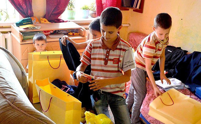 Всероссийская акция «Собери ребёнка в школу» в Воронежской области