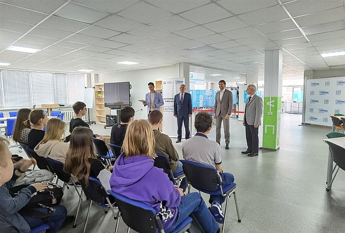 Артем Шейкин принял участие в официальном открытии авторизованного учебного центра Astra Linux в Амурском государственном университете