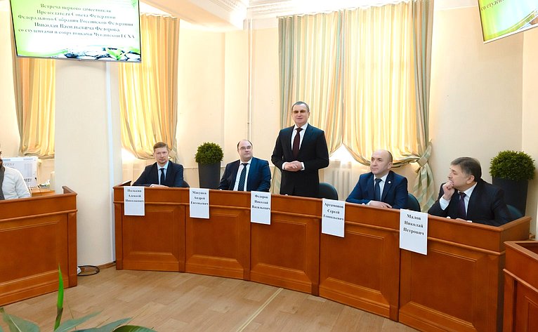 Николай Федоров посетил Чувашскую государственную сельскохозяйственную академию