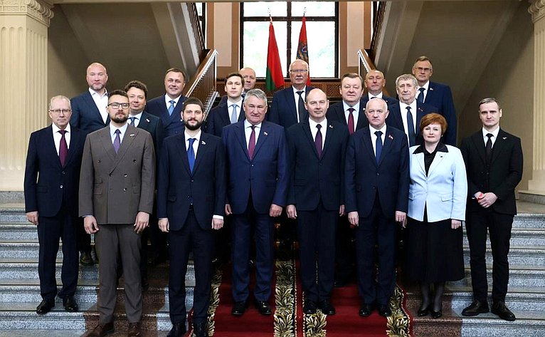 15-е заседание Межпарламентской комиссии Совета Республики Национального собрания Республики Беларусь и Совета Федерации по межрегиональному сотрудничеству (фото: Пресс-служба Совета Республики Национального собрания Беларуси)