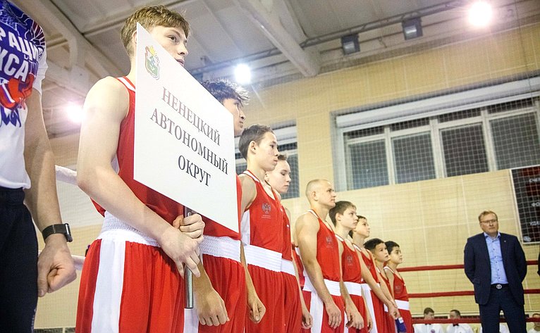 Денис Гусев в рамках работы в регионе принял участие в проведении турнира по боксу на Кубок губернатора Ненецкого автономного округа