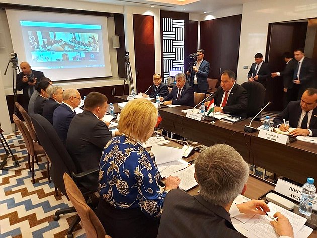 Десятое заседание Комиссии по сотрудничеству Маджлиси милли Маджлиси Оли Республики Таджикистан и Совета Федерации