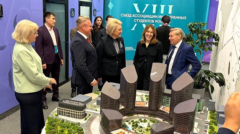 Лилия Гумерова приняла участие в открытии XIII Съезда Ассоциации иностранных студентов России