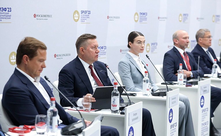 Дискуссионная сессия «Маршрут построен: перспективы развития автотуризма в России» в рамках Петербургского международного экономического форума