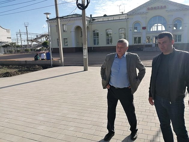 Сергей Михайлов в рамках поездки в регион проинспектировал ход реализации федеральных программ в двух районах Забайкалья