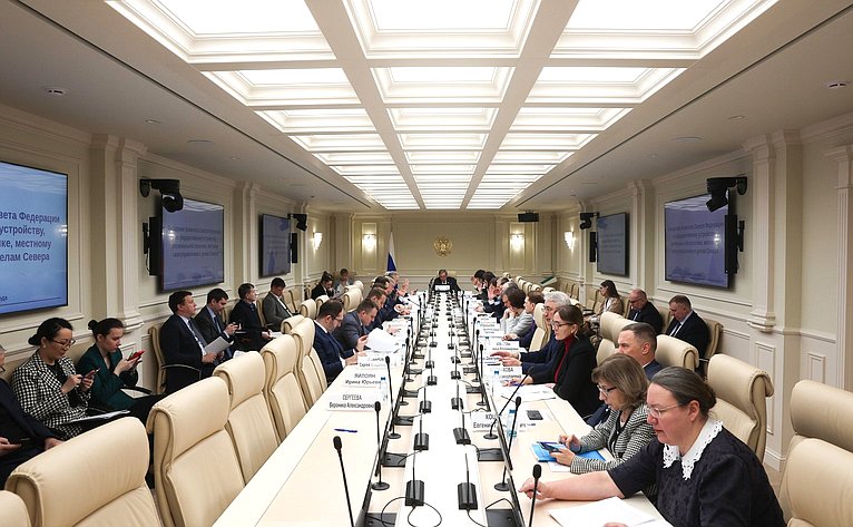 Заседание Комитета СФ по федеративному устройству, региональной политике, местному самоуправлению и делам Севера