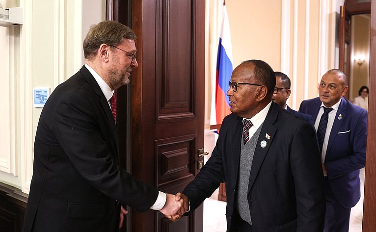Встреча заместителя Председателя СФ Константина Косачева с членом Президиума Сената Парламента Республики Мадагаскар
