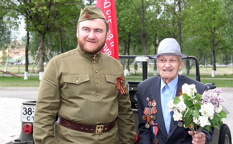 Рауф Арашуков организовал торжественный приём ветеранов Великой Отечественной Войны