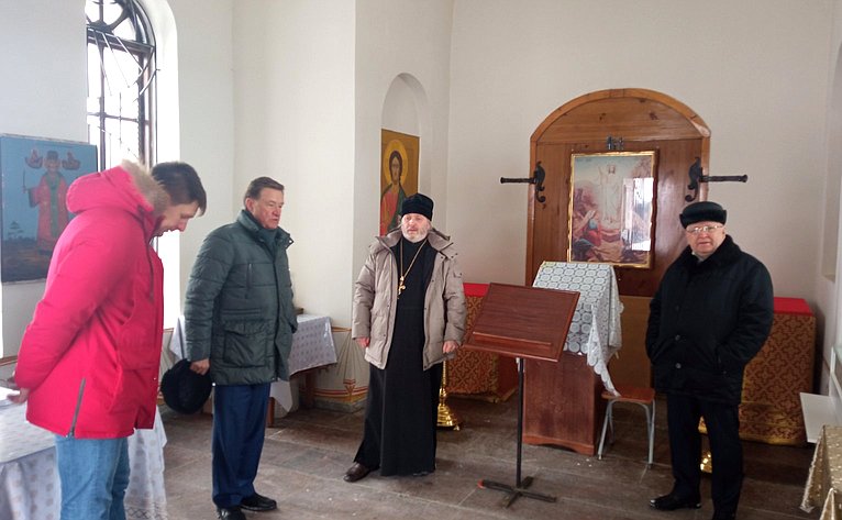 Сергей Рябухин в ходе рабочей поездки в регион посетил Сурский район