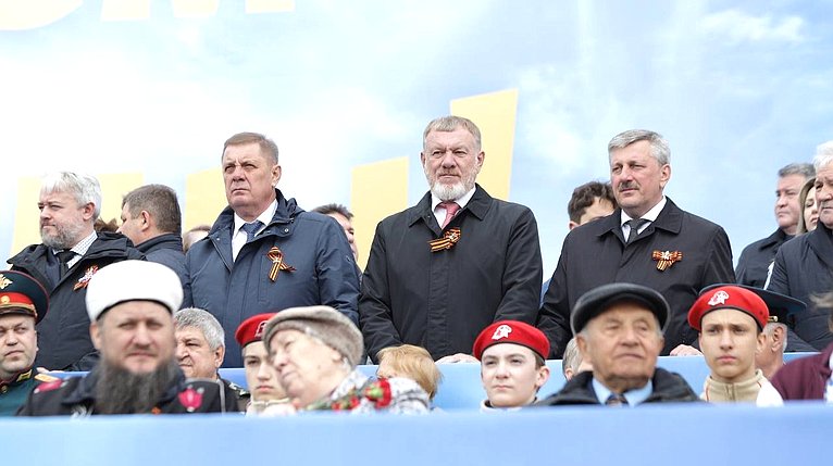 Николай Семисотов принял участие в мероприятиях празднования 78-й годовщины Победы, которые состоялись в Волгограде